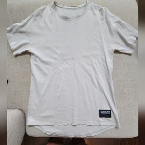 Alphalete Oversized Heavy Cotton Tee - M - Beige